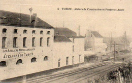 TUBIZE  Ateliers De Construction Et Fonderies Adant Voyagé En 1915 - Tubeke