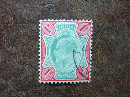 1903  Edward VII  1R    SG = 136  Used - 1902-11  Edward VII