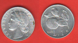 1 Lira 1949 Italia Repubblica - 1 Lire