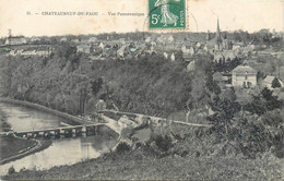 CPA 29 Finistère Châteauneuf-du-Faou Vue Panoramique - Châteauneuf-du-Faou