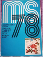 Hockey-World Championship 1978 Official Program Canada, USSR, CSSR, Sweden, BRD, Finland, USA, DDR - Libri