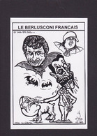 CPM Johnny Hallyday Par Jihel Tirage Limité Signé En 100 Ex. Numérotés Satirique Le Pen Sarkozy Doc Gynéco Chauve Souris - Chanteurs & Musiciens