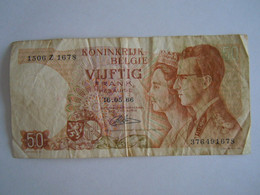 België Belgique 1966 50 Francs 16.05.66 1506 Z 1678 - 50 Franchi