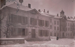 Les Verrières NE Sous La Neige, Gendarmerie, Collège, Bureau De Postes Et Télégraphes (8275) - Les Verrières