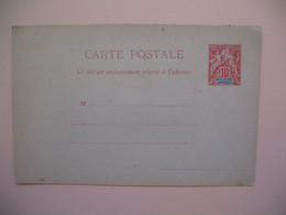 Entier Postal Carte Postale  Nouvelle-Calédonie Et Dépendances  Type Groupe  Sur  10c   Voir Scan - Storia Postale