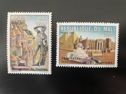 Mali 1994 Mi. 1325 - 1326A Année Internationale Du Tourisme Tourism Pyramids Egyp Sphinx 2 Val. MNH** - Monumentos