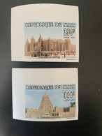 Mali 1996 Mi. 1505 - 1506 Non Dentelé IMPERF Mosquée Moschee Mosque Religion Sankoré Djenné Islam MNH** - Moschee E Sinagoghe