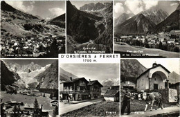 CPA AK D'ORSIERES A FERRET SWITZERLAND (704941) - Orsières