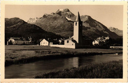 CPA AK SILS BASEGLIA Im ENGADIN Piz Della Margna SWITZERLAND (705278) - Sils Im Engadin/Segl