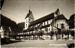 CPA AK ST. URSANNE La Collégiale SWITZERLAND (705246) - Saint-Ursanne