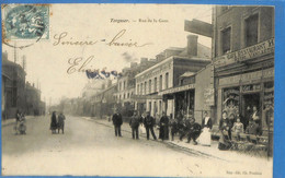 02 - Aisne - Tergnier - Rue De La Gare (Café Restaurant) (N4254) - Autres & Non Classés