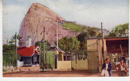 GIBRALTAR - THE ROCK FROM FRONTIER GATES - Gibraltar