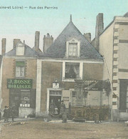 Le Louroux Béconnais * Débit De Tabac Tabacs , Rue Des Perrins * J. BOSS Horloger Horlogerie - Le Louroux Beconnais