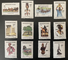 Mali 1998 Mi. 2047 - 2058 Courante Freimarken Mosque Fishing Camel Hotel Art Chameau Kamel 12 Val. MNH** - Autres & Non Classés