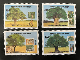 Mali 1998 Mi. 2063 - 2066 Arbres Trees Bäume 4 Val. MNH** - Malí (1959-...)