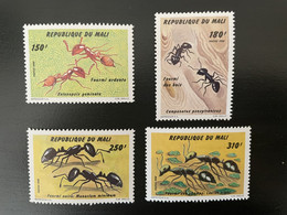 Mali 1998 Mi. 2089 - 2092 Insectes Insekten Insects Ameise Fourmi Ant 4 Val. MNH** - Malí (1959-...)