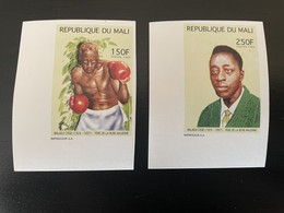 Mali 1999 Mi. 2185 - 2186 ND IMPERF Baladji Cissé 1924 - 1997 Père De La Boxe Malienne Boxen Boxing Sport 2 Val. MNH** - Malí (1959-...)