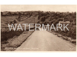 GWESPYR FROM STATION ROAD TALACRE OLD B/W POSTCARD WALES - Flintshire