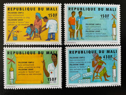 Mali 2000 Mi. 2570 - 2573 Malaria Paludisme Maladie Krankheit Sickness Disease 4 Val. MNH** - Krankheiten