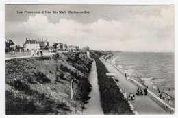 CLACTON-on-SEA - East Promenade & New Sea Wall - Clacton On Sea