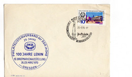 DDR 1970 25 Jahre DKB 100Jahre Lenin Dresden - Other & Unclassified