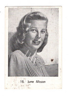 11863 " JUNE ALLYSON " VEDETTE DES FILMS METRO GOLDWYN MAYER - Autres & Non Classés