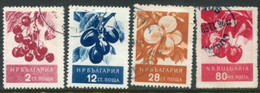 BULGARIA 1956 Fruits II MNH / **.  Michel 990-93 - Gebruikt