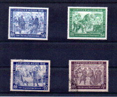 LEIPZIGER MESSE 1948 2 TIMBRES NEUF 2 OBLITERES - Andere & Zonder Classificatie