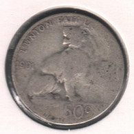 LEOPOLD II * 50 Cent 1901 Frans * Fraai * Nr 10338 - 50 Centimes