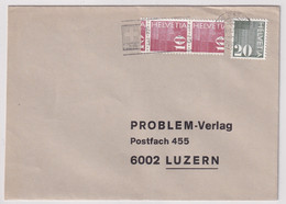 483RI.5.03, 483-484 / Michel 933-934 Brief Mit Abart: "im Markenbild Getrennte Automatenmarke" - Errors & Oddities