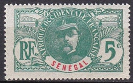 CF-SN-21 – FRENCH COLONIES – SENEGAL – 1906 – Y&T # 33 MNH 8 € - Unused Stamps