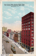 NEW YORK - ROCHESTER - MAIN STREET EAST - SHOWING WILDER BLDG AND CHAMBER OF COMMERCE OFFICE BLDG - Rochester