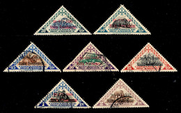 ! ! Mozambique Company - 1939 Presidential Visit (Complete Set) - Af. 191 To 197 - Used - Mozambique