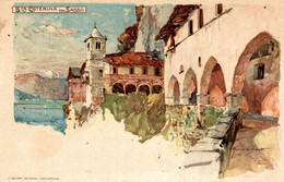 CPA M. WIELANDT - Leggiuno, Varese - Eremo Di Santa Caterina Del Sasso - VELTEN - NV - W091 - Wielandt, Manuel