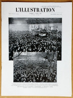 L'Illustration 4440 7/04/1928 Poincaré à Carcassonne/Tour Charlemagne à Tours/Pari Mutuel/Lac Bouvante/Sous-marin "S-4" - L'Illustration