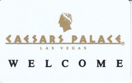 TARJETA DEL HOTEL CAESARS PALACE DE LAS VEGAS (KEY CARD-LLAVE) - Chiavi Elettroniche Di Alberghi