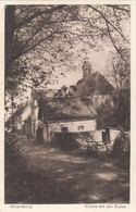 2934) AHRENSBURG - Kirche Mit Den BUDEN - Tolle Alte Wegansicht Mit Häusern Kirche ALT !! - Ahrensburg