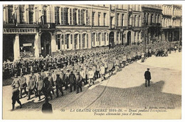 DOUAI (59) 1914-1918 Pendant L'occupation Troupes Allemandes Place D'Armes Ed. Baron 40 - Douai