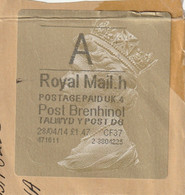 Great Britain - ATM - Horizon Label - 2014 - A, Royal Mail.h, Postage Paid UK.4 - Post Brenhinol, Talwyd Post DG - Non Classés