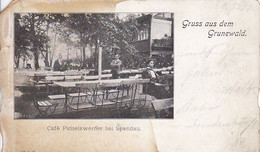 AK Berlin - Grunewald - Café Pichelswerder Bei Spandau - 1899  (55552) - Spandau