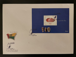 Guiné-Bissau Guinea Guinée Bissau 2002 Mi. Bl. 379 FDC Mollusque Weichtier Shell Coquillage Muschel - Guinea-Bissau