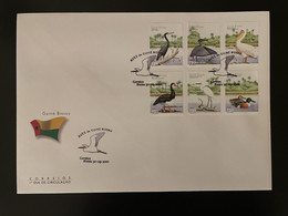 Guiné-Bissau Guinea Guinée Bissau 2001 Mi. 1995 - 2000 FDC Oiseaux Birds Vögel Aves Faune Fauna - Guinée-Bissau