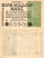 Germany / 1.000.000 Mark / 1923 / P-102(a) / XF - 1 Million Mark