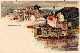 CPA M. WIELANDT - Ventimiglia, Imperia - Panorama - NV - W144 - FORI Di Spillo!! - Wielandt, Manuel