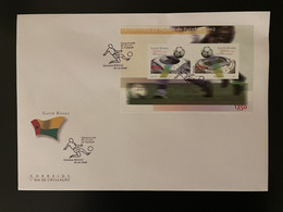 Guiné-Bissau Guinea Guinée Bissau 2002 Mi. Bl. 377 FDC Fußball Football World Cup FIFA Coupe Monde Soccer Japan Korea - Guinea-Bissau