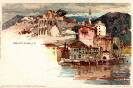 CPA M. WIELANDT - Ventimiglia, Imperia - Panorama - NV - W145/A - Wielandt, Manuel