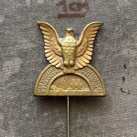 Badge Pin ZN010217 - Gymnastics Sokol Czechoslovakia Zupa Orlicka Hradec Kralove 1925 - Gymnastique