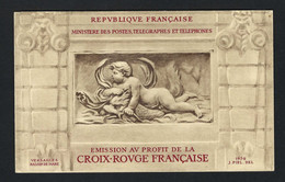 FRANCE Carnets Croix-Rouge: Carnet 1952, Neufs**, Forte Cote - Croce Rossa