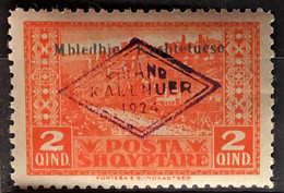 ALBANIA 1924 - MLH - Sc# 158 - Albania