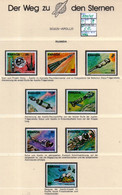 THEMATICS:AFRICA#RWANDA#SPACECRAFT & EXPLORING# COMPLETE SET# MNH**# (TSP-280S-2- (15) - Collections